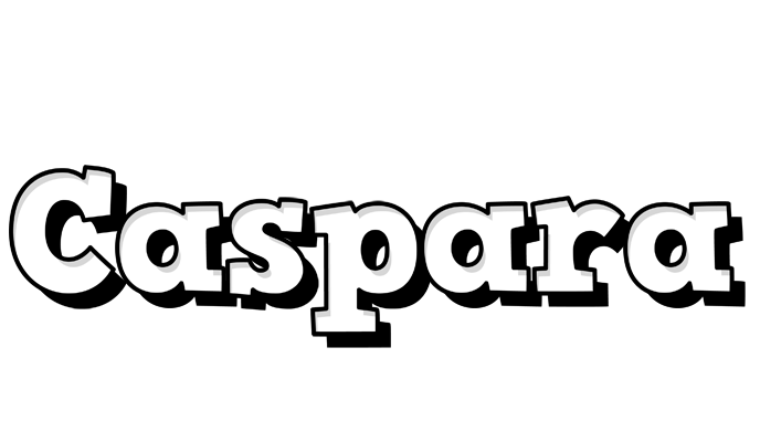 Caspara snowing logo
