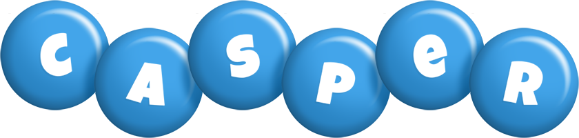 Casper candy-blue logo