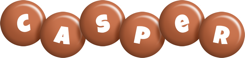 Casper candy-brown logo