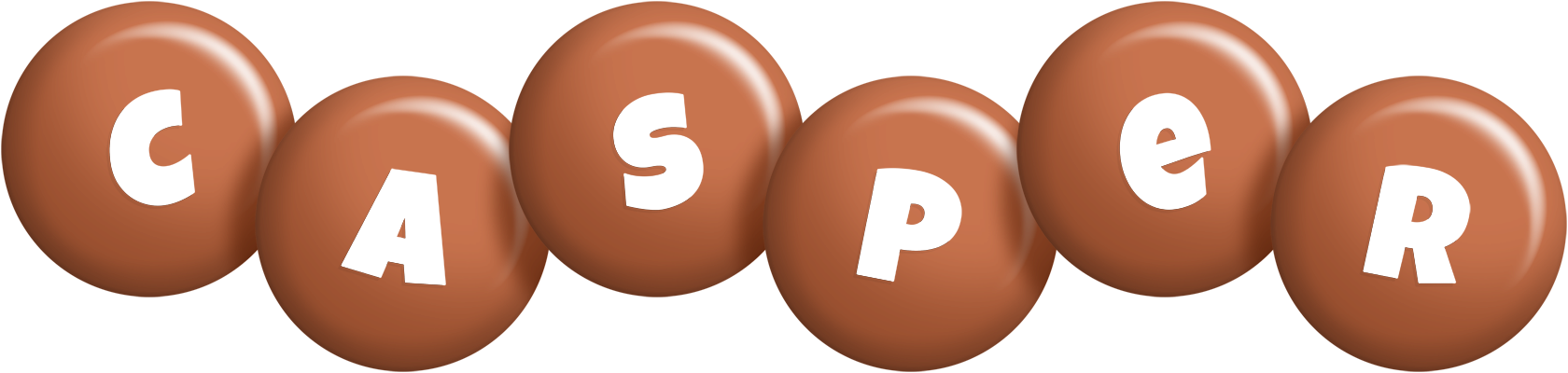 Casper candy-brown logo