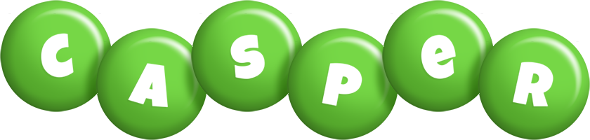 Casper candy-green logo