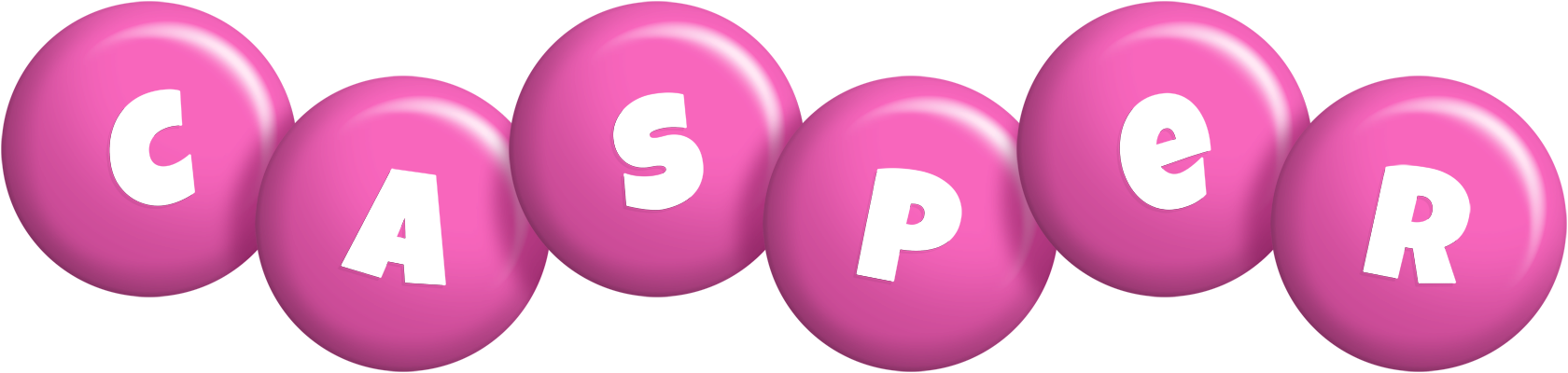 Casper candy-pink logo