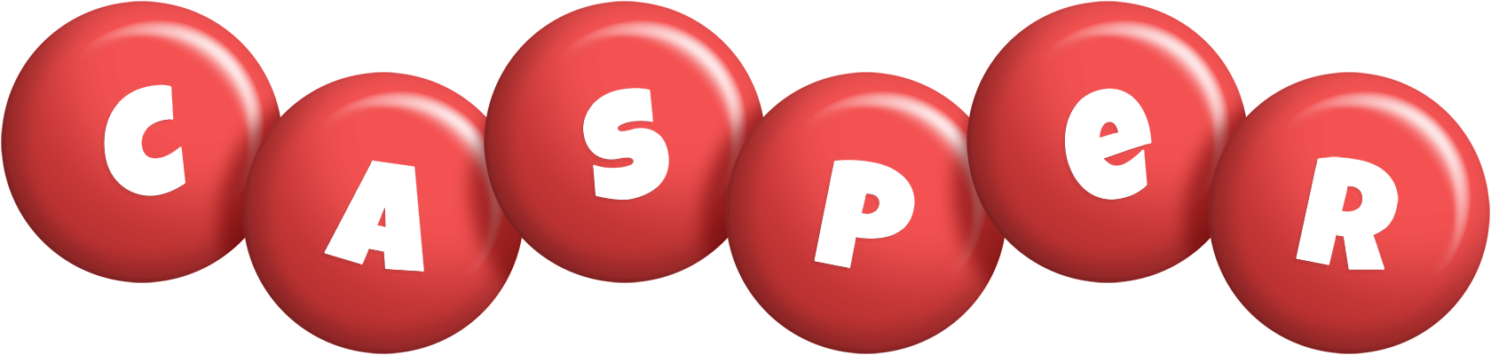 Casper candy-red logo