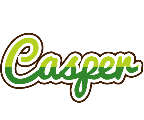 Casper golfing logo