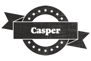 Casper grunge logo