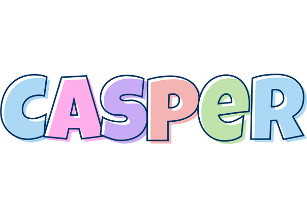 Casper pastel logo