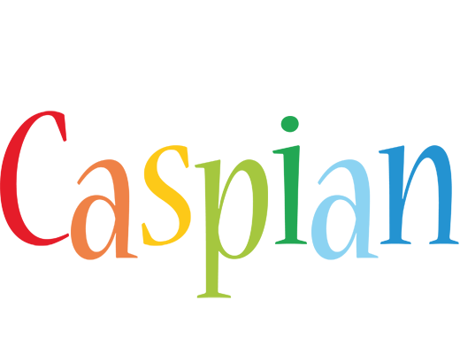 Caspian birthday logo