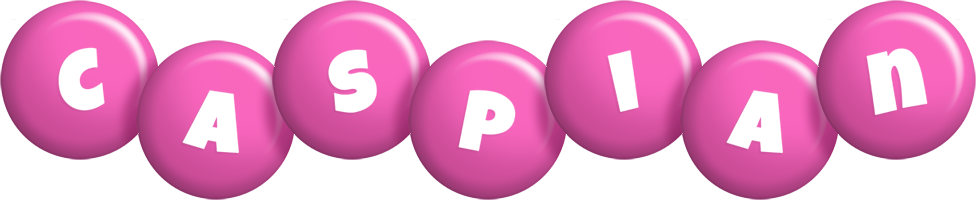 Caspian candy-pink logo