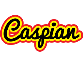 Caspian flaming logo