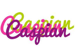 Caspian flowers logo