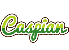 Caspian golfing logo