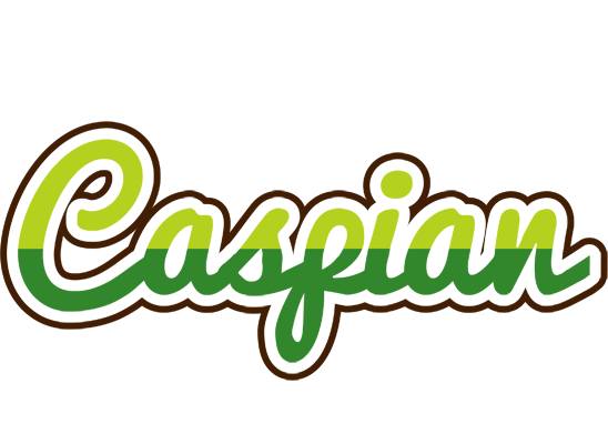 Caspian golfing logo