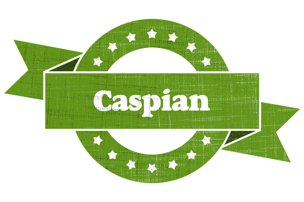Caspian natural logo