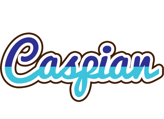 Caspian raining logo