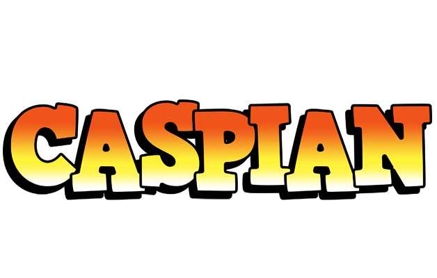 Caspian sunset logo
