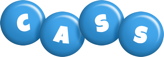 Cass candy-blue logo