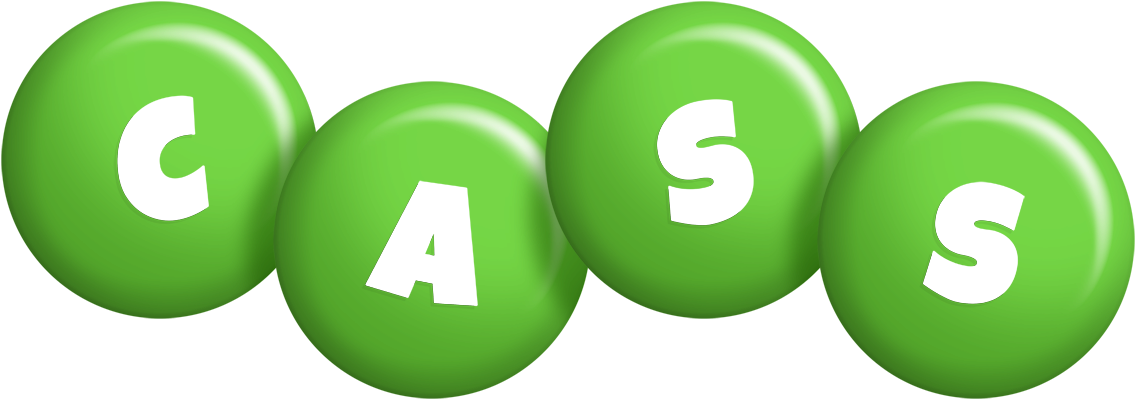 Cass candy-green logo