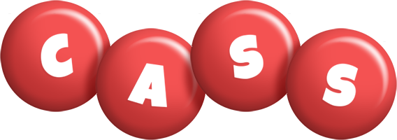 Cass candy-red logo