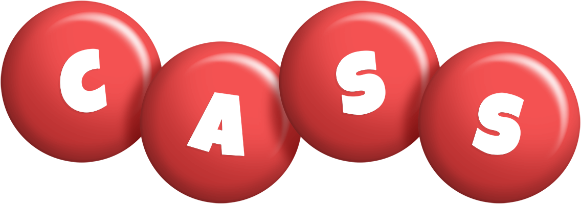 Cass candy-red logo