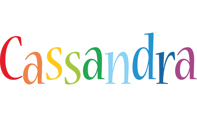 Cassandra birthday logo