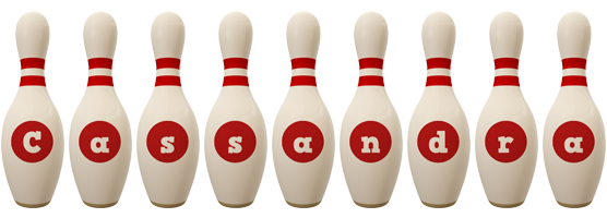 Cassandra bowling-pin logo