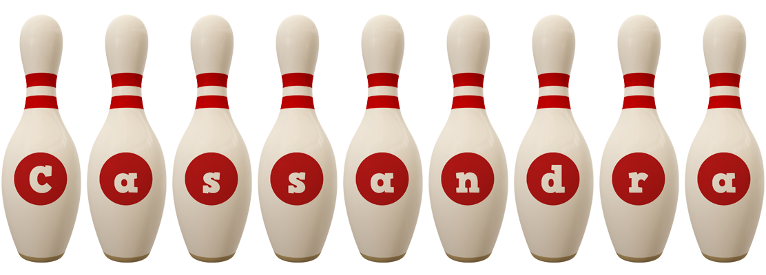 Cassandra bowling-pin logo
