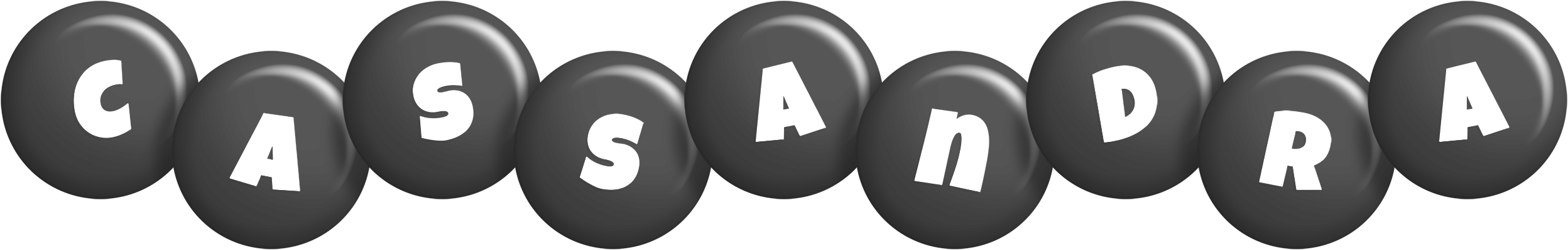 Cassandra candy-black logo