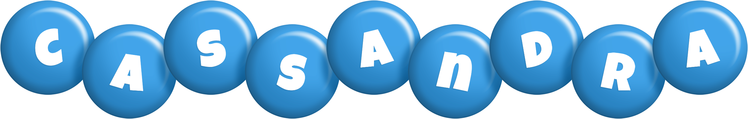 Cassandra candy-blue logo