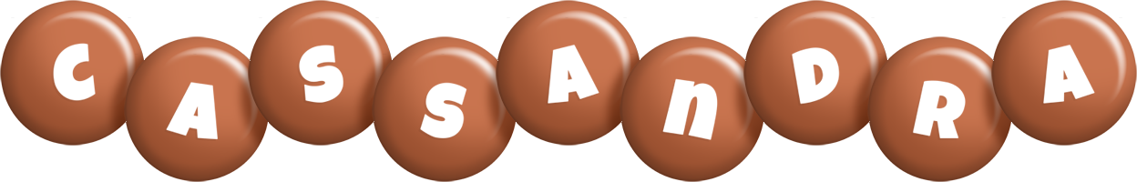 Cassandra candy-brown logo