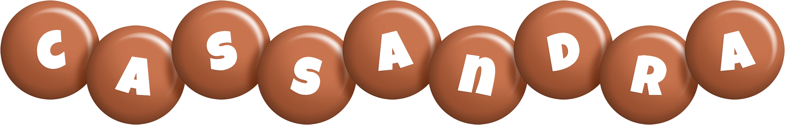 Cassandra candy-brown logo
