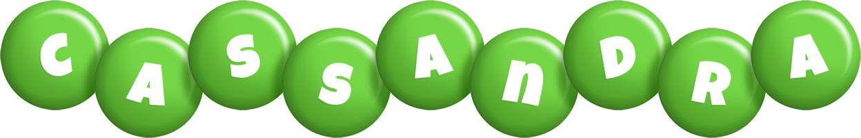 Cassandra candy-green logo