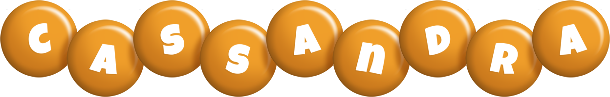 Cassandra candy-orange logo