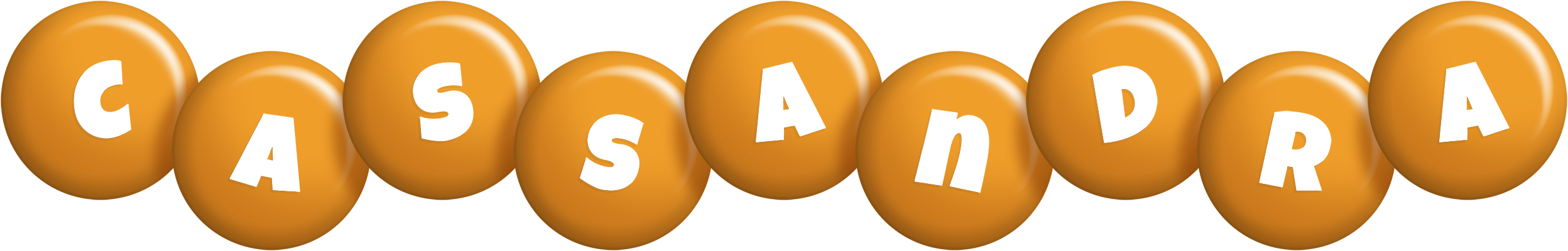 Cassandra candy-orange logo