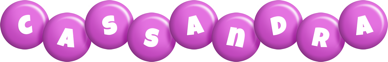 Cassandra candy-purple logo