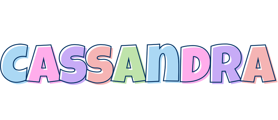 Cassandra pastel logo