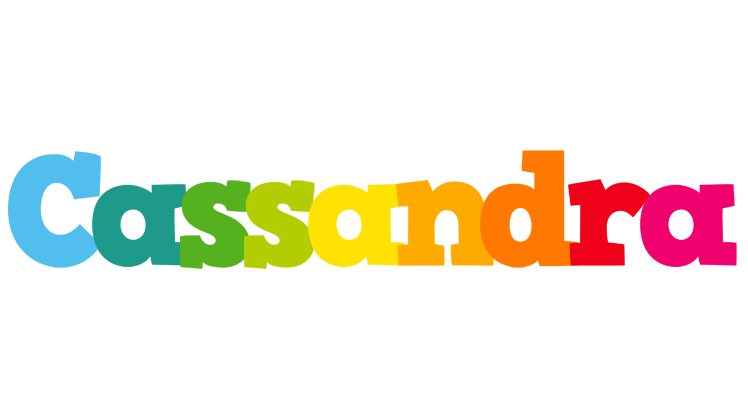 Cassandra rainbows logo