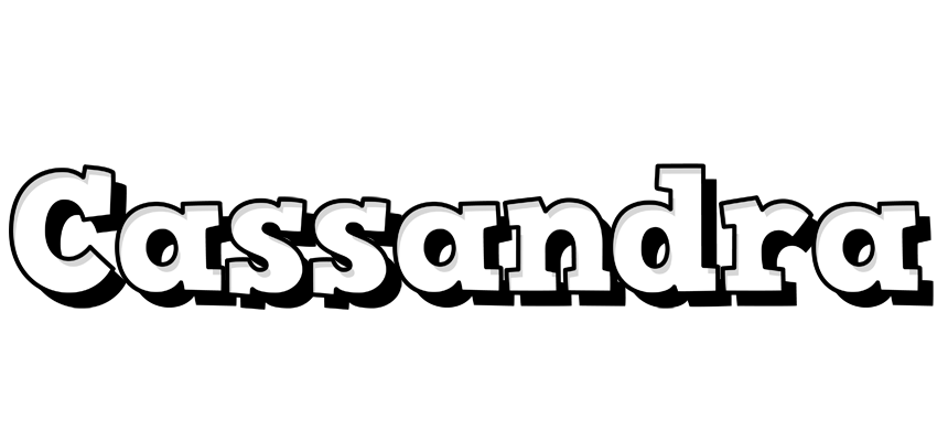 Cassandra snowing logo