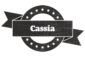 Cassia grunge logo