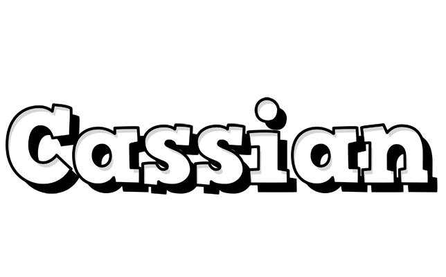 Cassian snowing logo