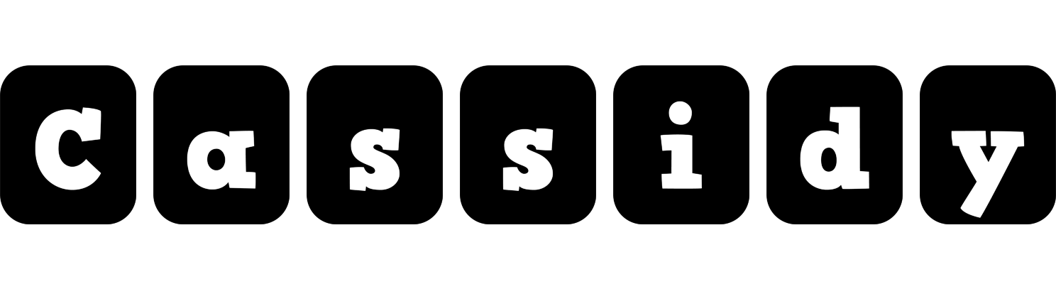 Cassidy box logo