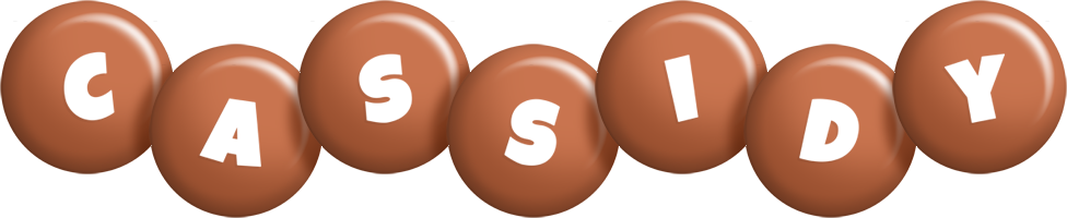 Cassidy candy-brown logo