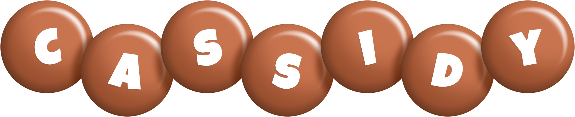 Cassidy candy-brown logo