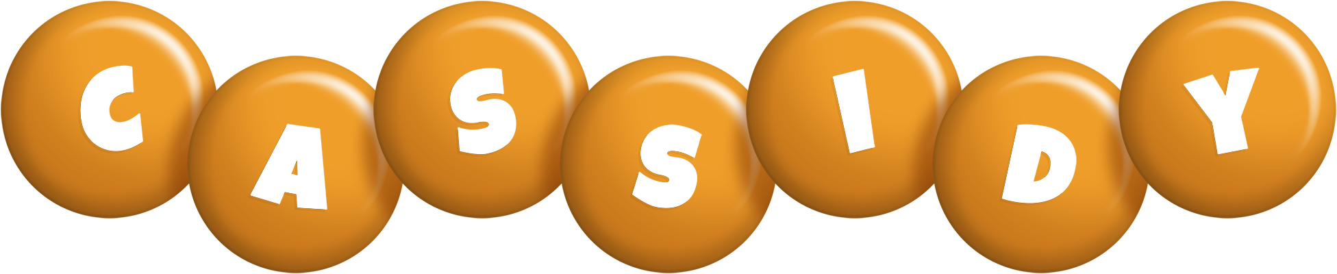 Cassidy candy-orange logo
