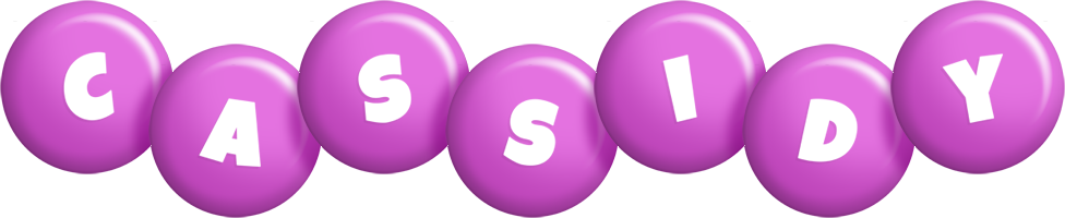 Cassidy candy-purple logo