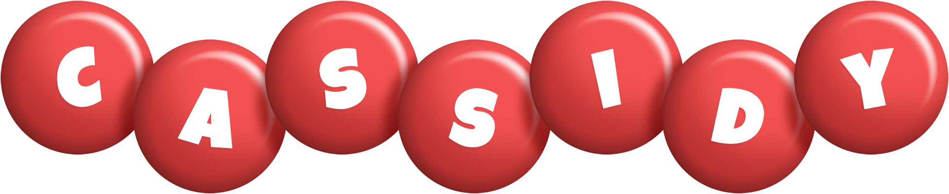 Cassidy candy-red logo
