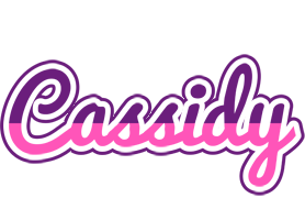 Cassidy cheerful logo