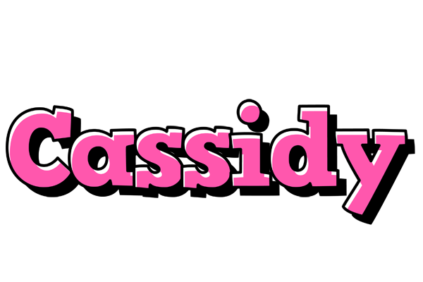 Cassidy girlish logo