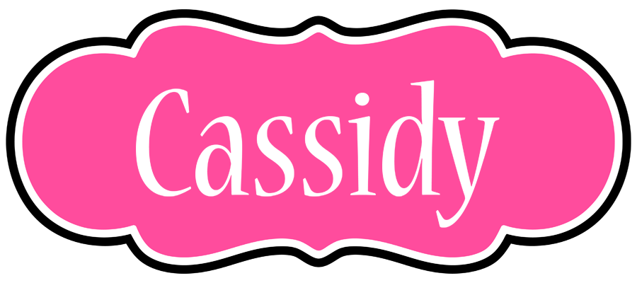 Cassidy invitation logo