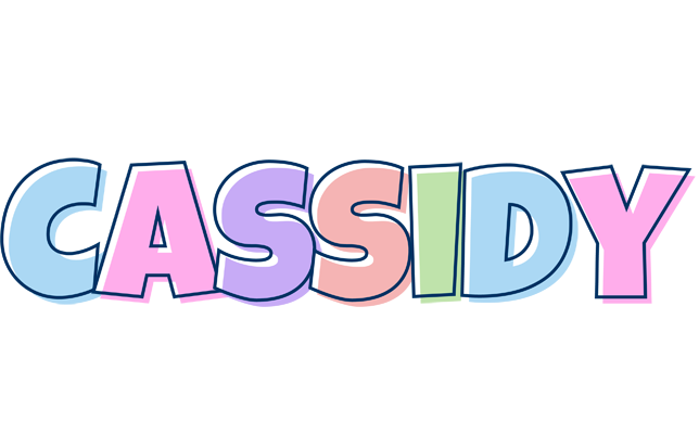 Cassidy pastel logo