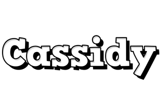 Cassidy snowing logo